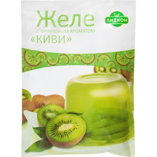Желе с фруктовым ароматом Киви 80г