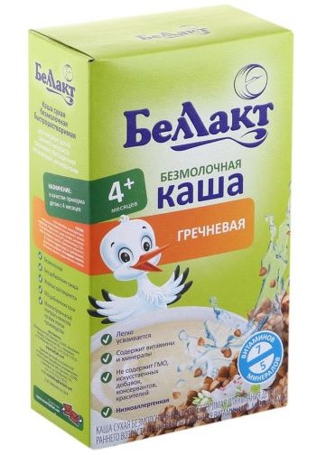 Каша сухая для дет/пит молочная гречневая б/р обог витаминами минералами 200г