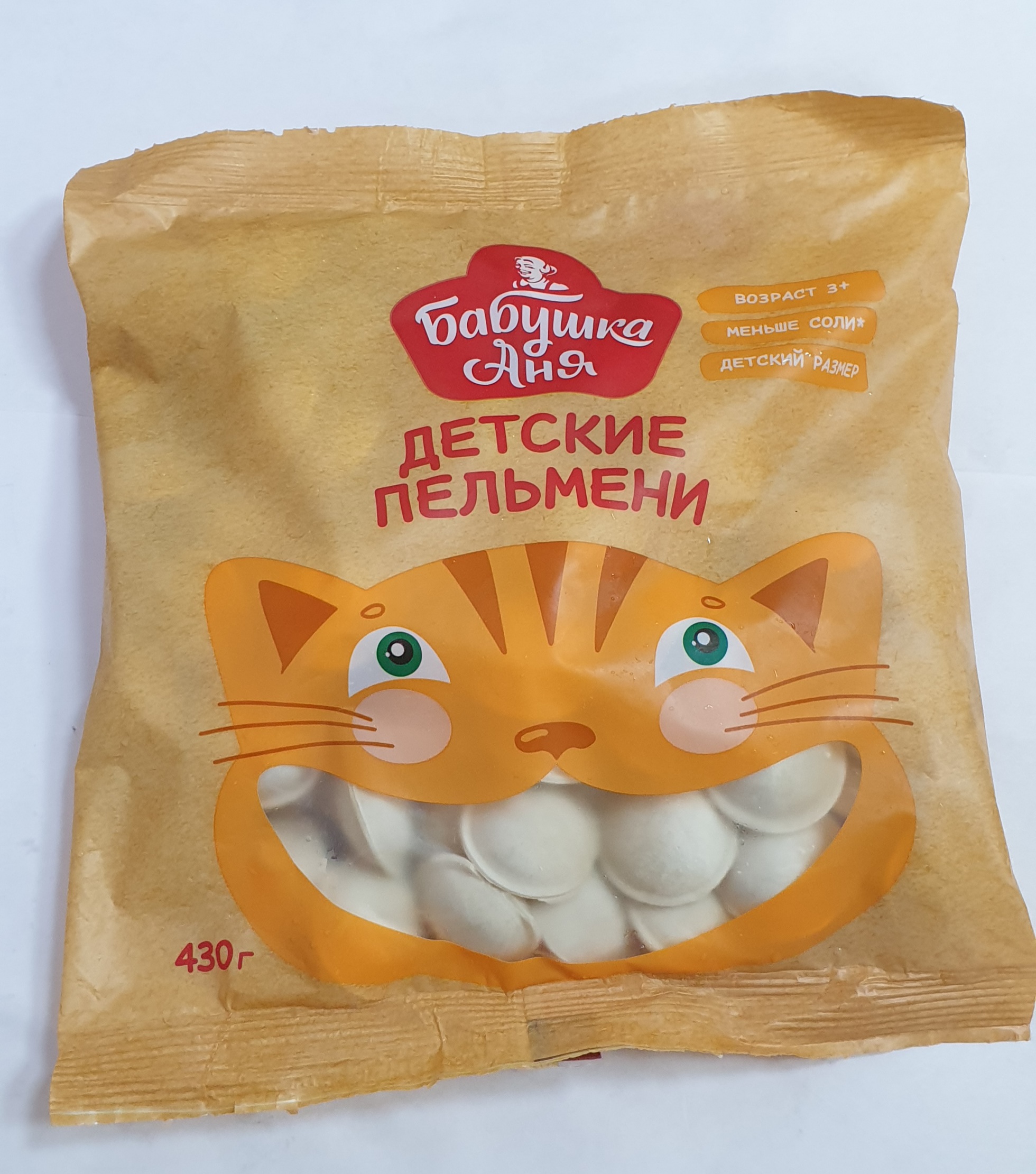 Пельмени «Бабушка Аня» Детские, 430г