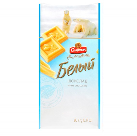 Шоколад "Белый" 90г