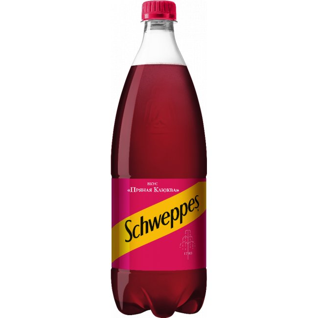 Напиток б/а газ. "Швепс" пряная клюква 1л