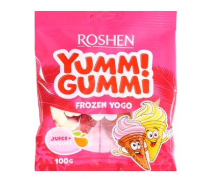 Конфеты желейные Yummi Gummi Mini Bear Mix 100г