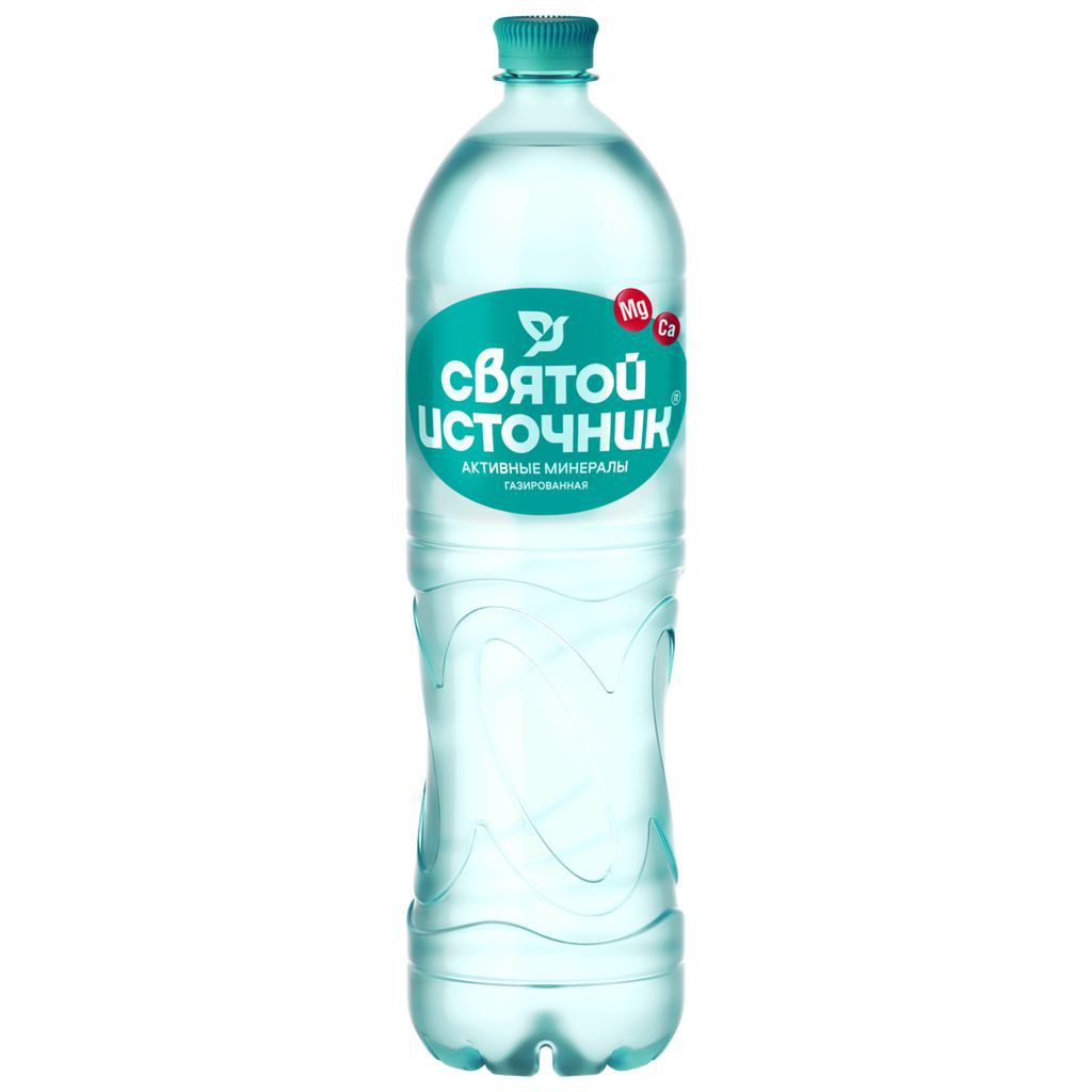 Вода питьевая Святой источник активные минералы 1,5л