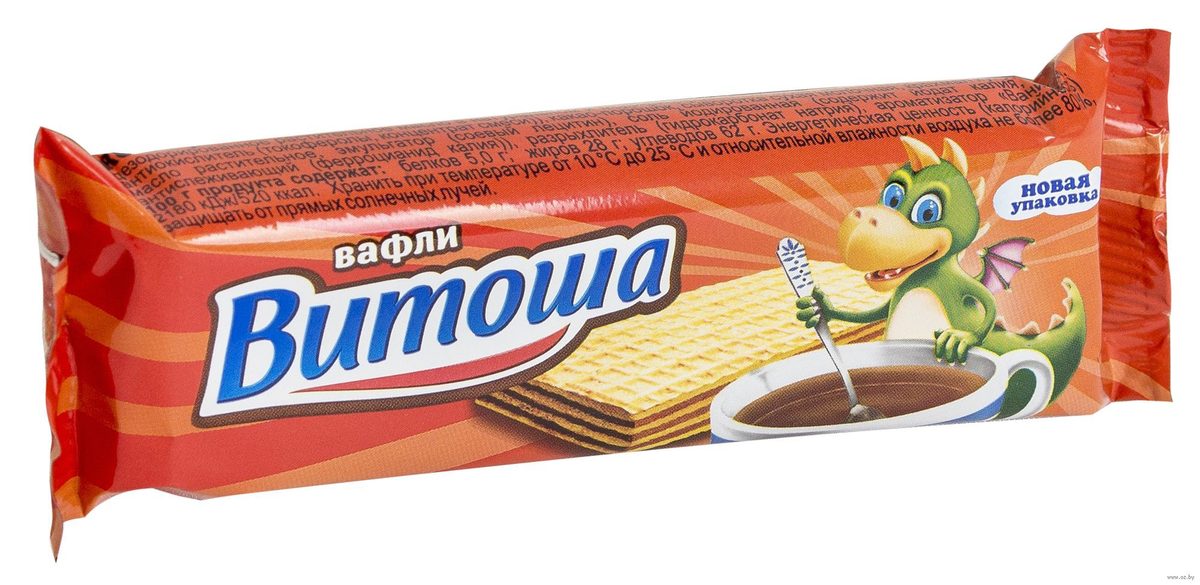 Вафли Витоша штучные 54г