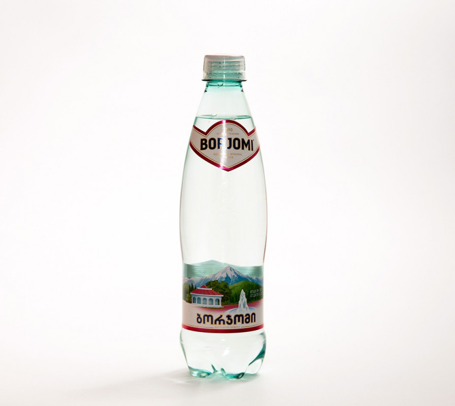 Вода минеральная Боржоми газированная пэт 0,5л