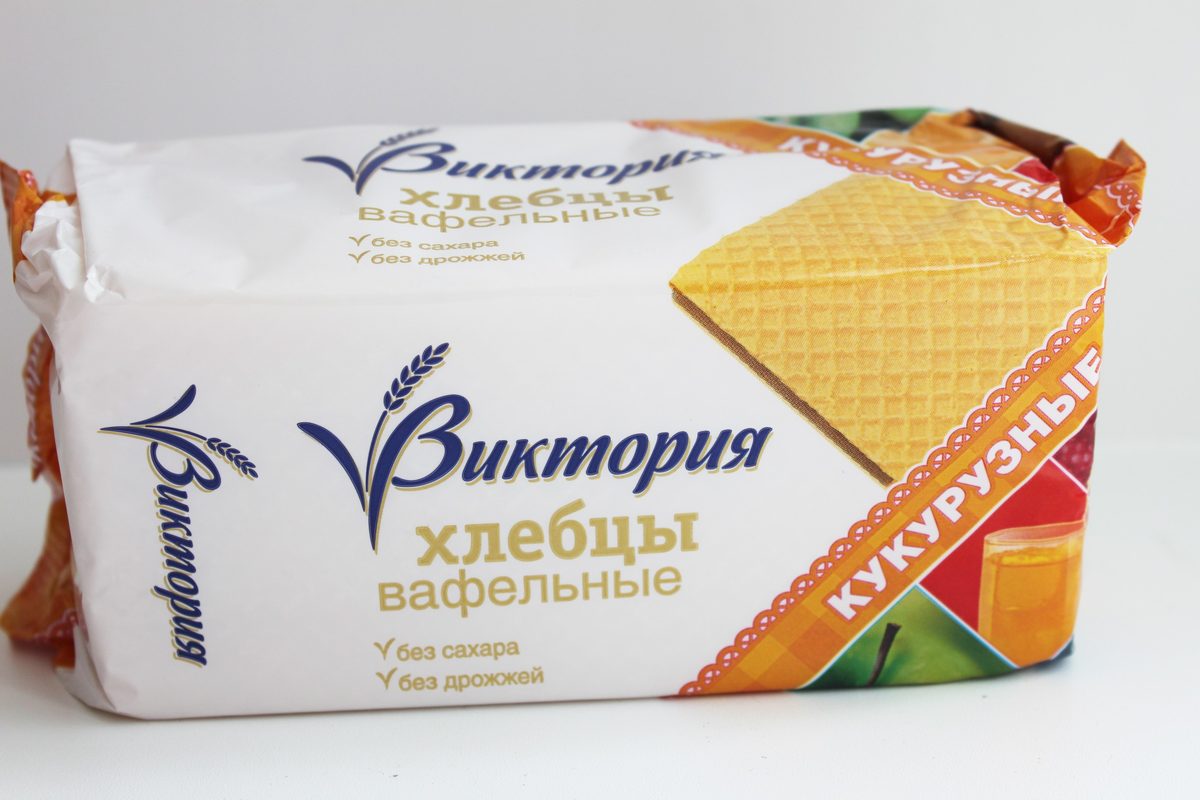 Хлебцы вафельные Виктория кукурузные 70г
