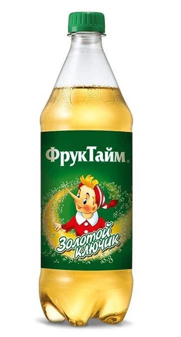Напиток безалкогольный Фруктами Золотой ключик 1л