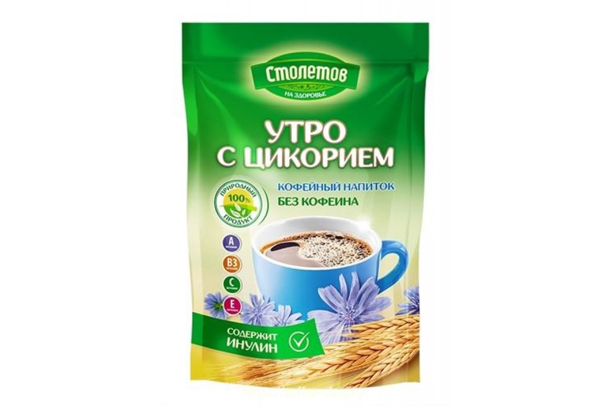 Кофейный напиток "Столетов" Утро с цикорием 100г
