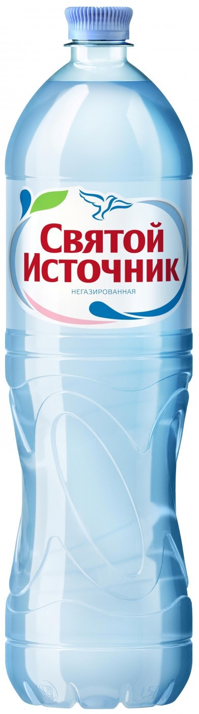 Вода природная питьевая Святой Источник негазир б/а 1,5л