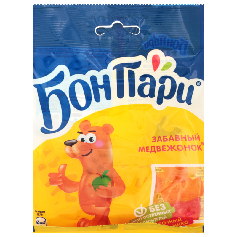Мармелад Бон Пари Забавный медвежонок со вкусом фруктов 75г