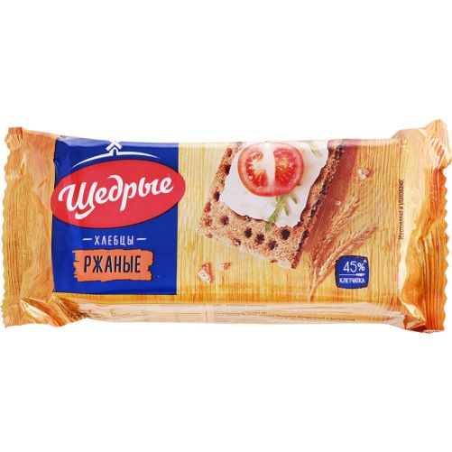 Хлебцы Щедрые ржаные 100г