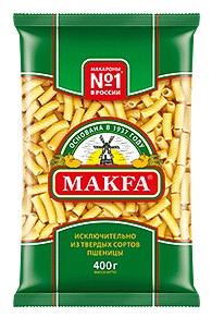 Макаронные изделия Makfa Рожки группа А 400г