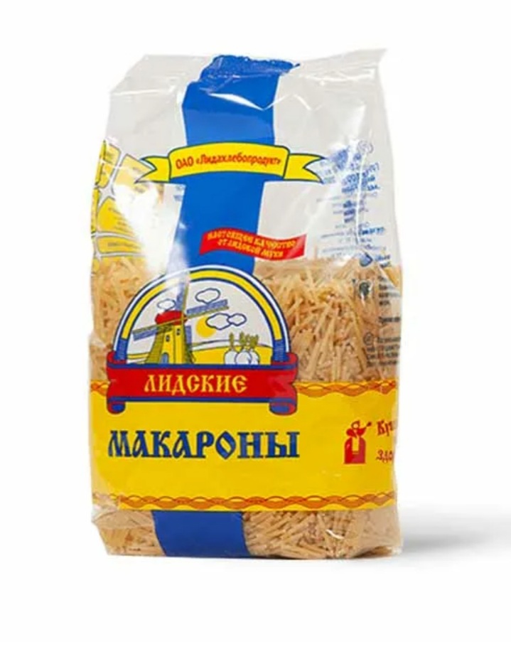 Макаронные изделия «Лидские» вермишель, 750г.