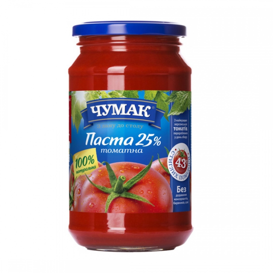 Томатная паста "Чумак" 450гр