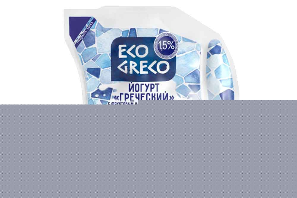 Йогурт Греческий с фрукт нап Вишня 1,5% 500г