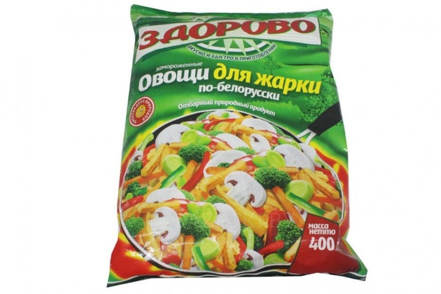 Овощи для жарки «Живи Здорово» по-полесски зам 400г