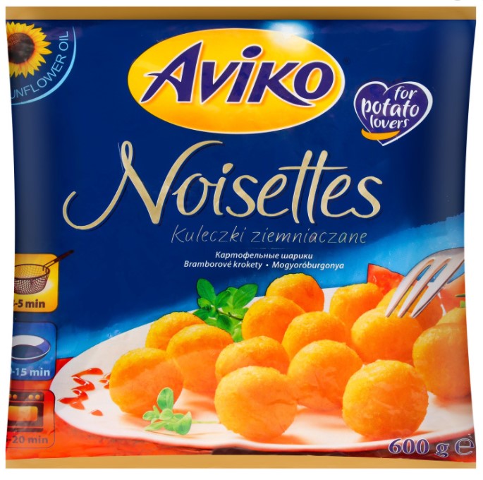 Картофельные шарики Aviko замороженные 600г