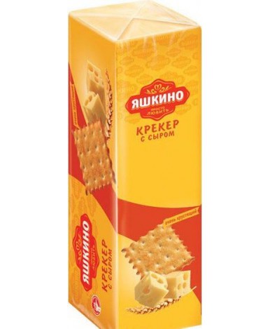 Крекер "Яшкино" с сыром 135 гр