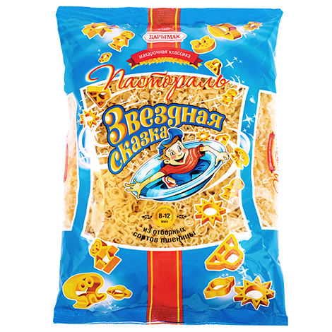 Макаронные изделия гр.Б "Пастораль" звездная сказка 0,9 кг Боримак