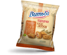 Подушечки Витьба какао с молоком 130г