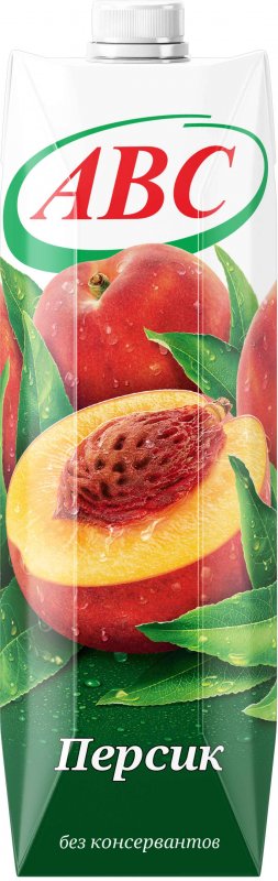 Нектар АВС Персиковый призма 1л