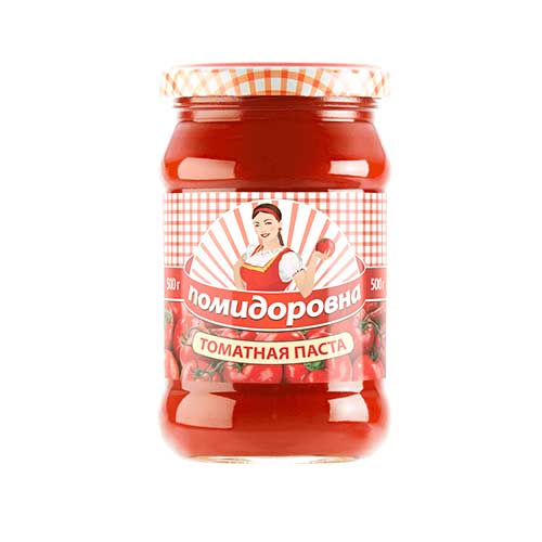 Паста томатная "Помидоровна" 500г