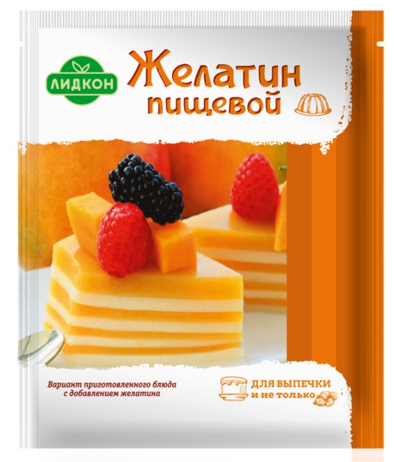 Желатин пищевой 15г