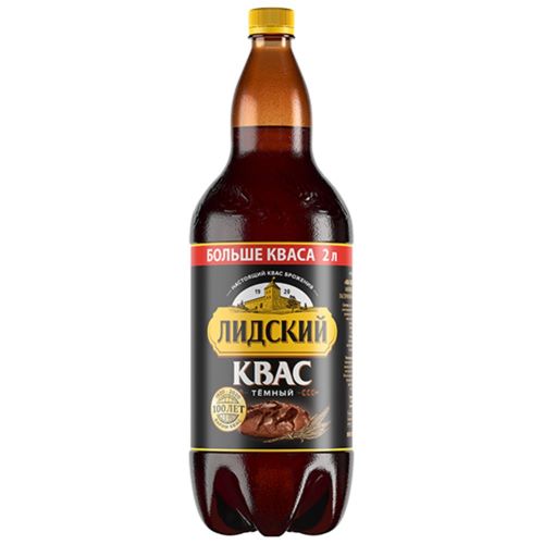 Квас Лидский Темный 1,2% пэт 2л