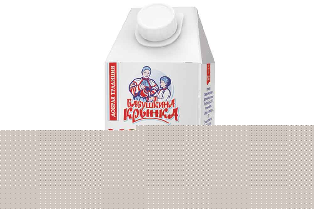 Молоко питьевое Бабушкина криничка стерилизованное 3,2% 500мл