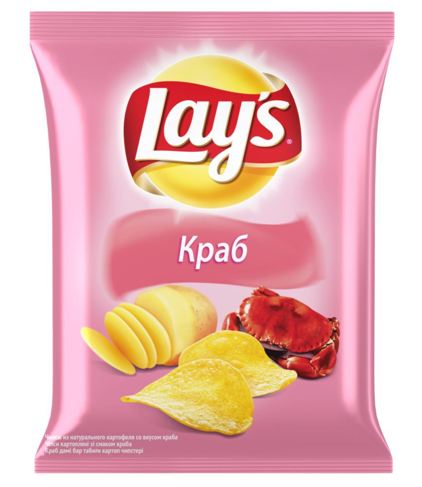 Чипсы "Лейс" краб 50 г