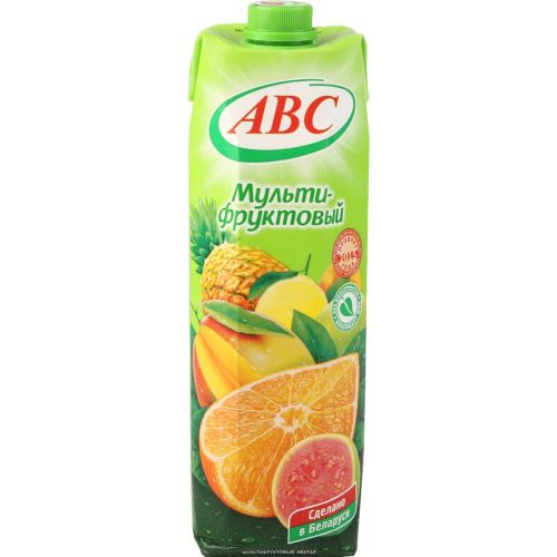 Нектар АВС Мультифруктовый призма 1л