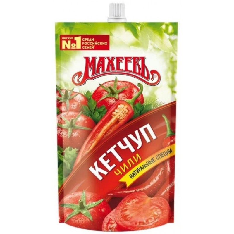 Кетчуп Махеевъ Чили дой-пак 300г