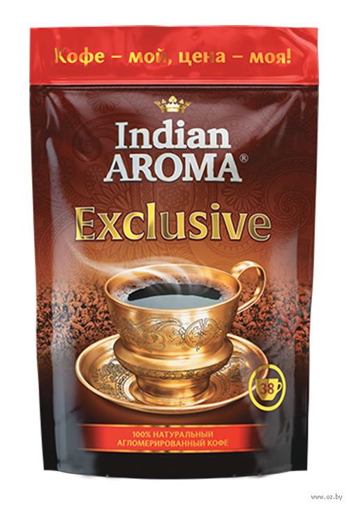 Кофе растворимый "Indian Aroma" Exclusive м/у 75г