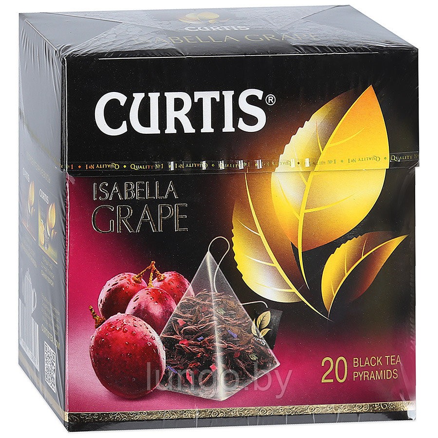 Чай черный "Curtis" Isabella Grape 20п