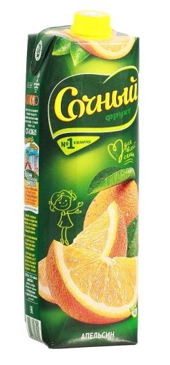 Нектар Сочный Призма апельсин 1л