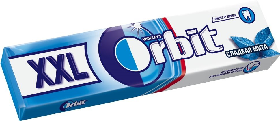 Жевательная резинка Оrdit white spearmint XXL бес сахара 20Г