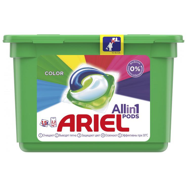 СМС "Ariel" color в капсулах (15*27г) 405г