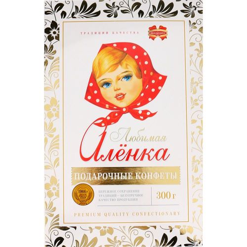 Конфеты подарочные Любимая Аленка 300г