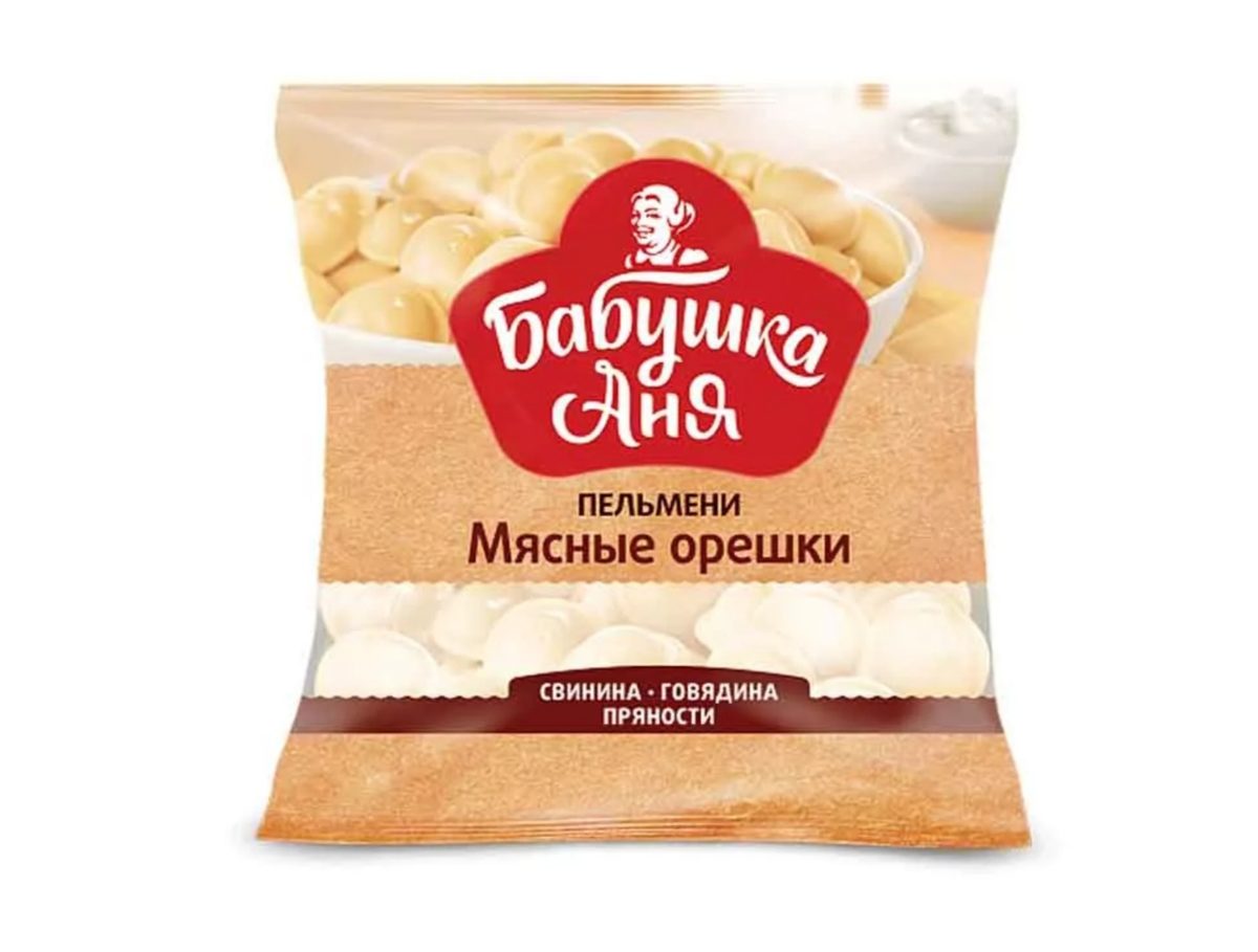 Пельмени «Бабушка Аня» Мяснойе орешки, 430г