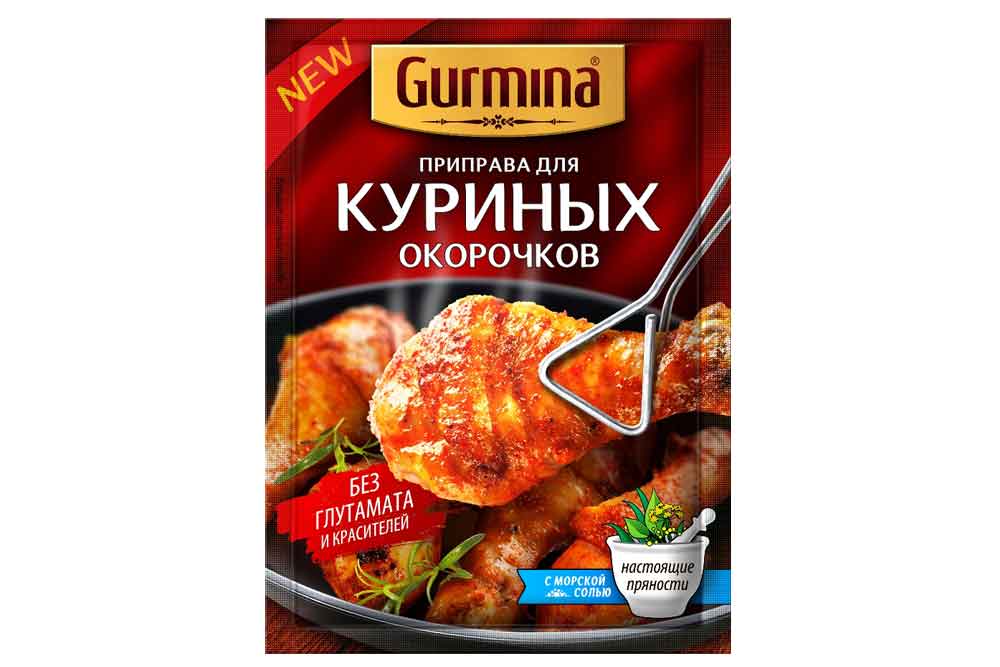Приправа для куриных окорочков Gurmina 40г
