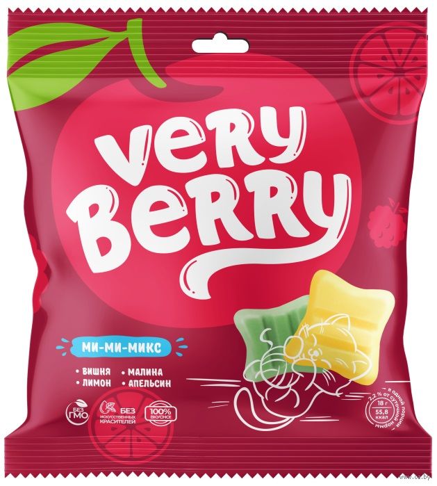 Мармелад Ягодный Микс 75г