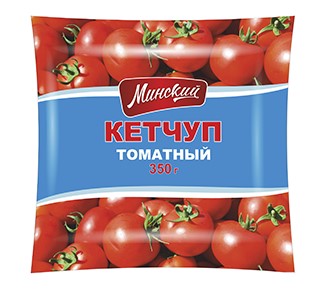 Кетчуп Минский Томатный 2 кат 350г