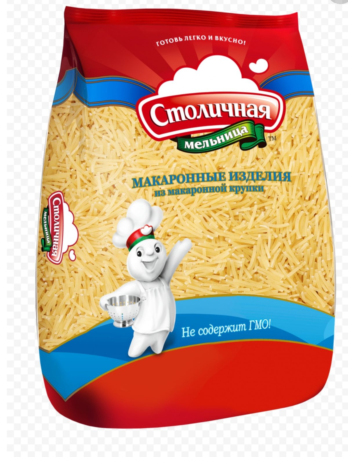 Макаронные изделия «Столичная мельница» вермишель оригинальная, 900 г