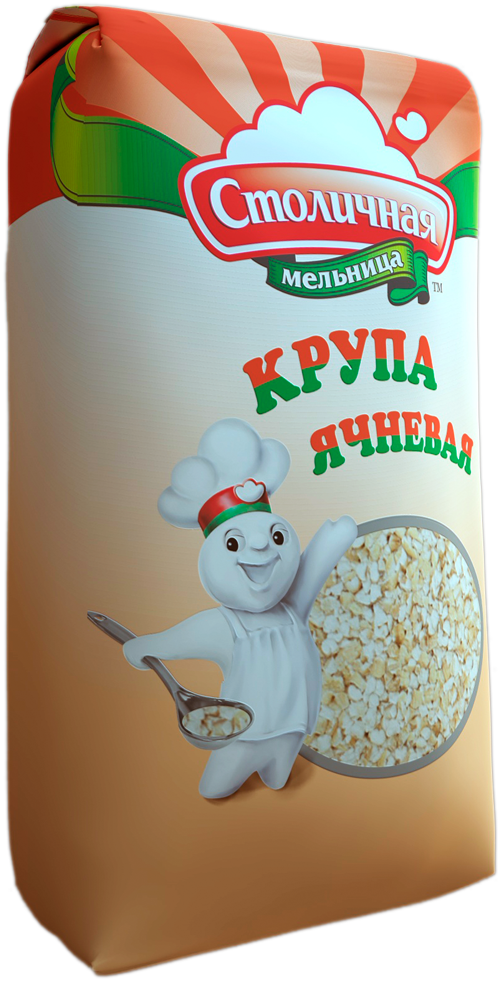 Крупа ячменная ячневая "Столичная мельница" №2 900г