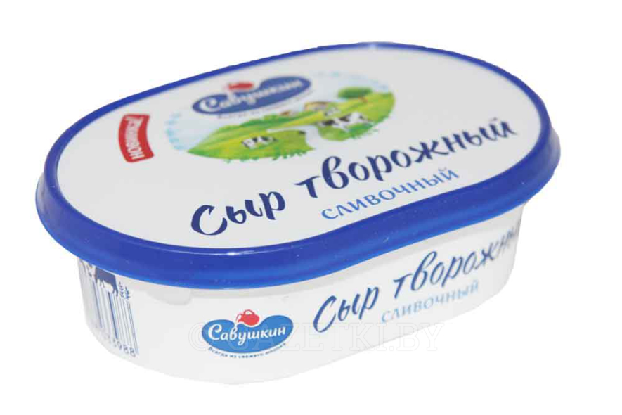 Сыр творожный Савушкин сливочный 60% 150г