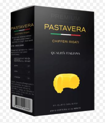 Макаронные изделия Pastavera Рожок рифленый гр.А 450г
