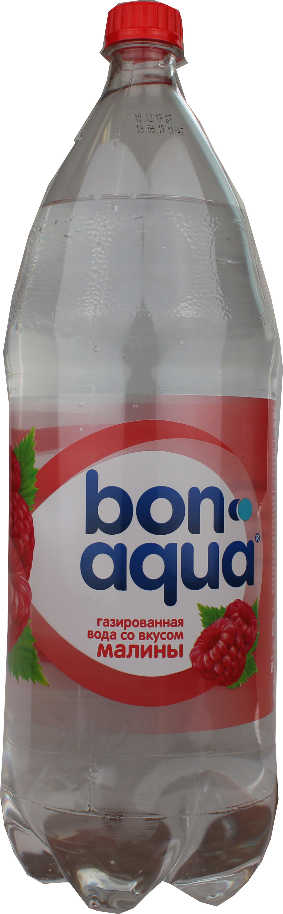 Напиток б/а газ. "Бонаква" малина 2л