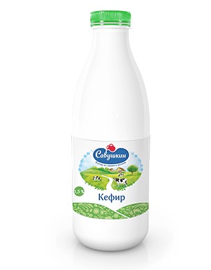 Кефир Савушкин пэт/бут 1,5% 950г