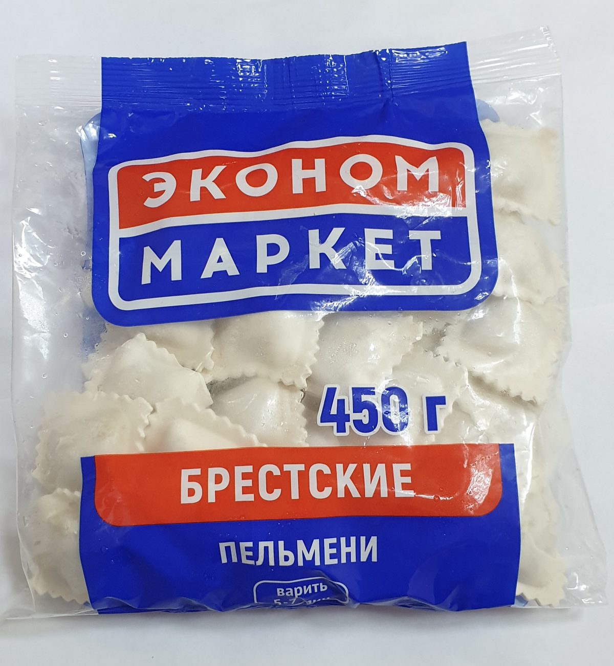 Пельмени «Эконом Маркет» Брестскийе, 450 г