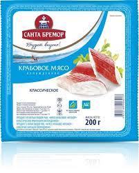 Мясо крабовое Санта Бремор 200г